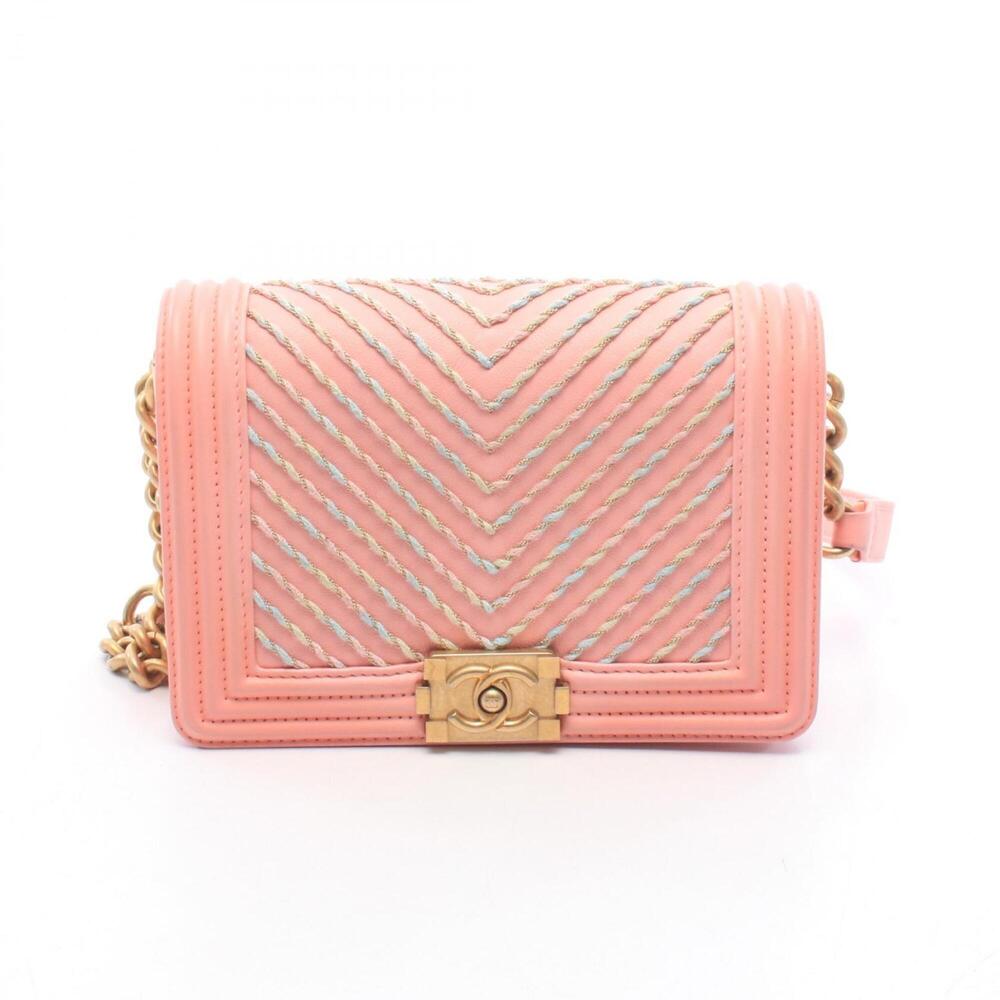 Chanel Boy By the Sea Flap Chain Shoulder Bag, Waist Body Handbag, Lambskin L...